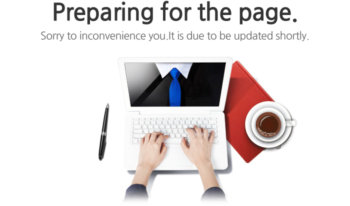 Preparing for the page. Sorry to inconvenience you.It is due to be updated shortly.
